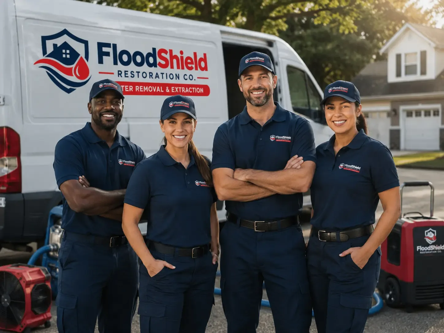 Flood Damage Restoration company in Roanoke, TX